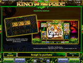 bonus slot machine King of the Pride
